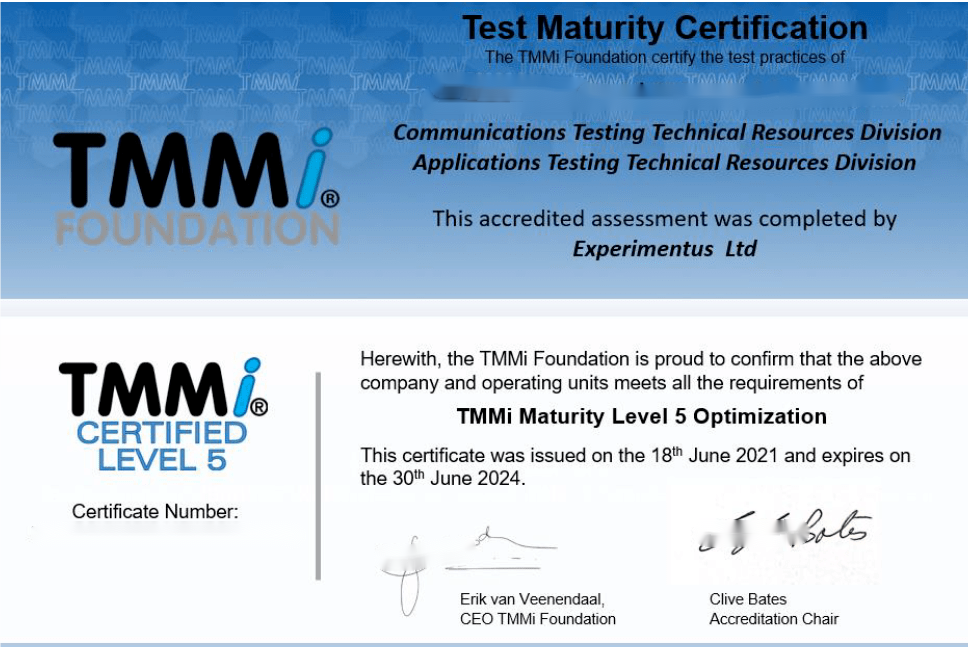 TMMI测试成熟度模型集成